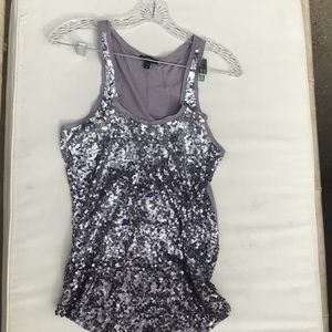 Express sparkly top Small